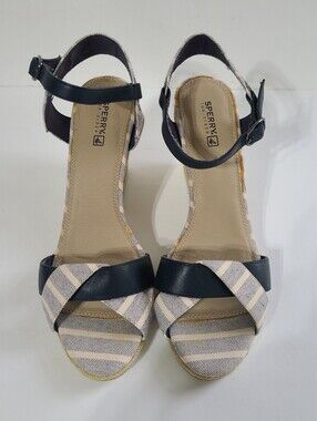 Sperry Top-Sider Nautical Wedge Sandals